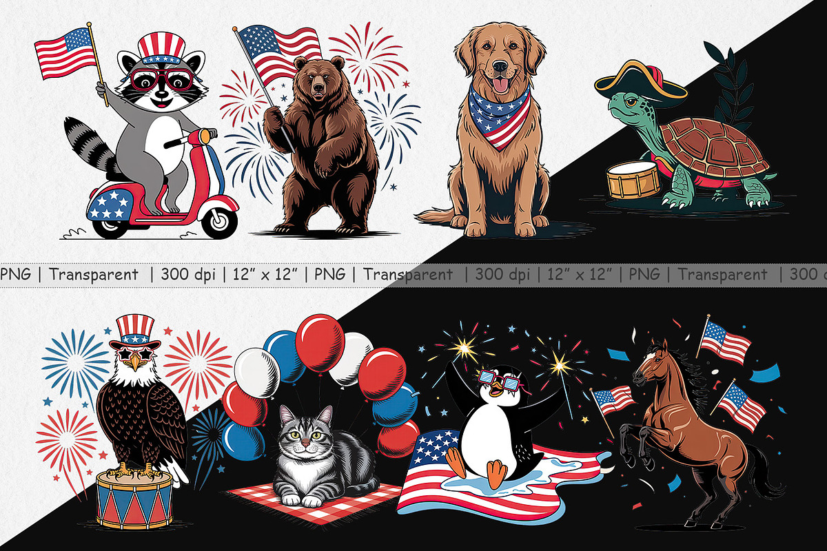 Happy 4th of July, a Graphic by Artnoy (Photo 2 of 5)