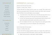 Resume Template, a Resume Template by TheResumeCoach (Thumbnail 8 of 10)