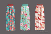 Woman Skirt Mockup, an Advertising Mockup by PudraART (Thumbnail 4 of 7)
