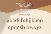 Klarinda Playful Serif Font, a Serif Font by Typetemp Studio (Thumbnail 19 of 21)