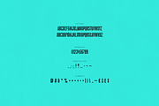 Zeronic Futuristic Display Font, a Sans Serif Font by Only Fonts (Thumbnail 10 of 12)