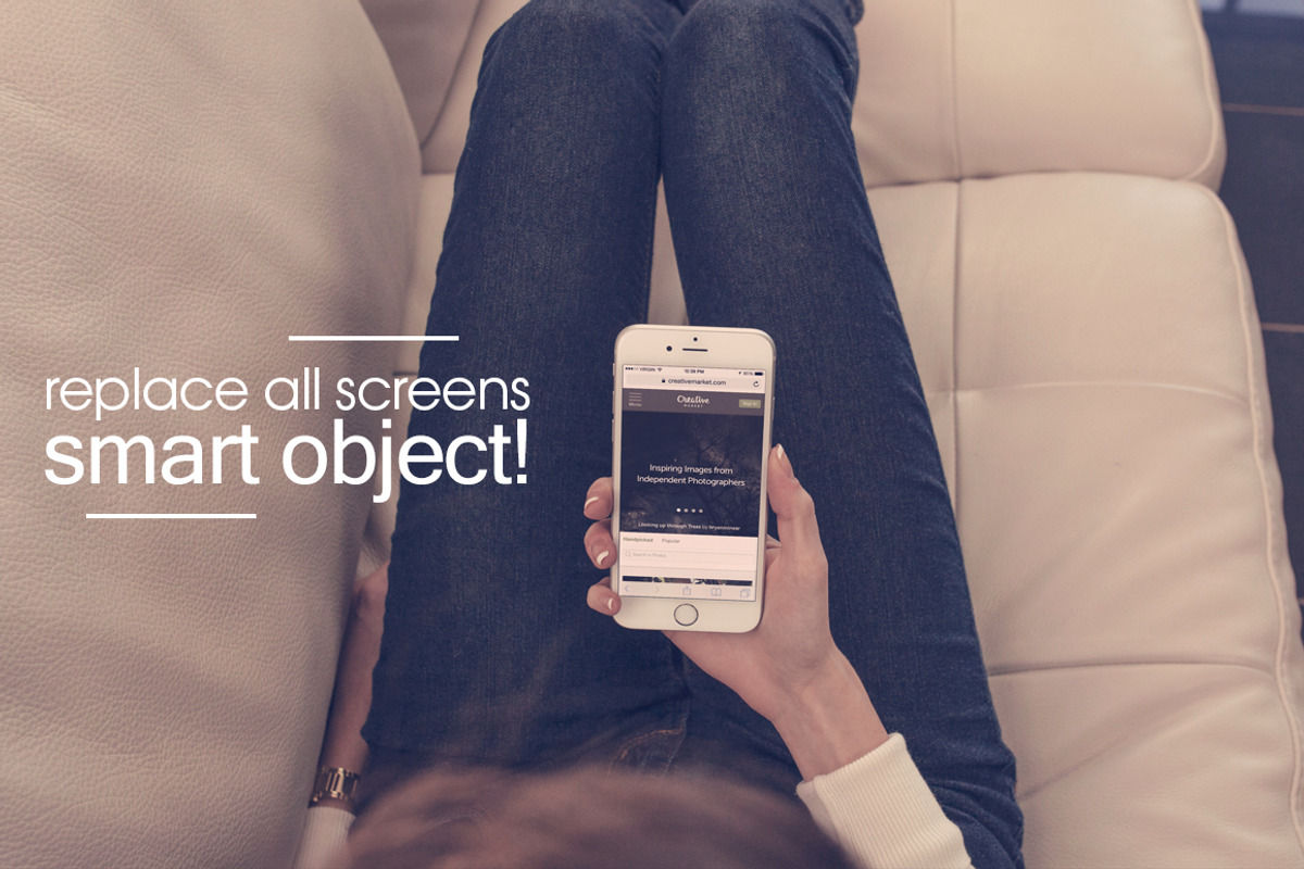 12 iPhone 6/6s Real Photo Mockups, an iPhone Mockup by ZedProMedia (Photo 2 of 5)