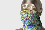 Bundle 3psd face masks mockups, a Mask Mockup by Radmila (Thumbnail 2 of 10)