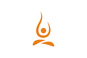 20 Logo Yoga Templates Bundle, a Branding & Logo Template by Friendesigns (Thumbnail 4 of 21)