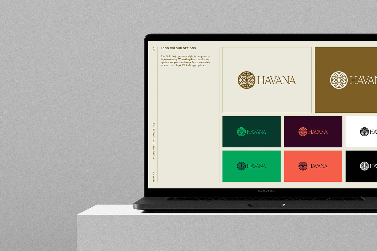 HAVANA / Brand Guidelines Template, a Presentation Template by Circular (Photo 3 of 15)