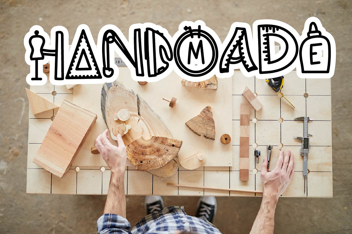 Crafty Mom - Craft Supply Font preview 4