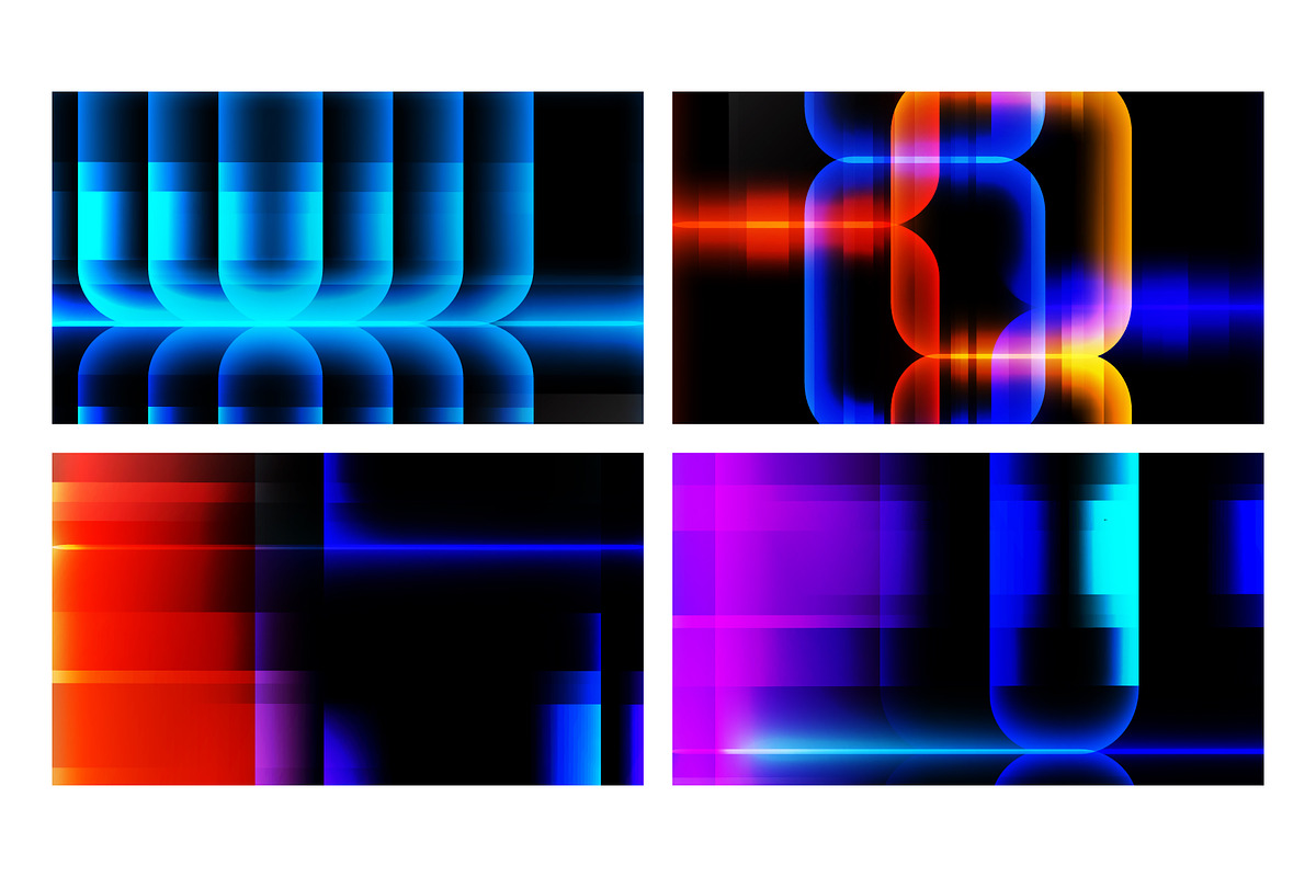 Abstract Backgrounds Graphics Set, a Background Graphic by Finevector (Photo 4 of 9)