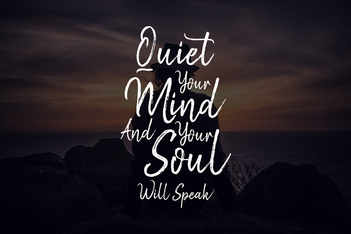 Honesty Script, a Script Font by Unicode Studio (Photo 3 of 7)
