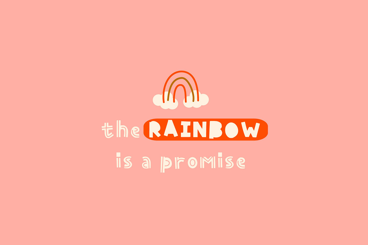 BabyBold Font for KID'S, a Font by Nonceni (Photo 5 of 17)