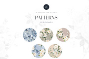 Watercolor winter floral clipart, a Seasonal Illustration by MariGraphic boutique (Thumbnail 7 of 9)