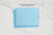 A2 Greeting Card Mockup Set - PSD, a Product Mockup by MelissaBMockups (Thumbnail 4 of 11)