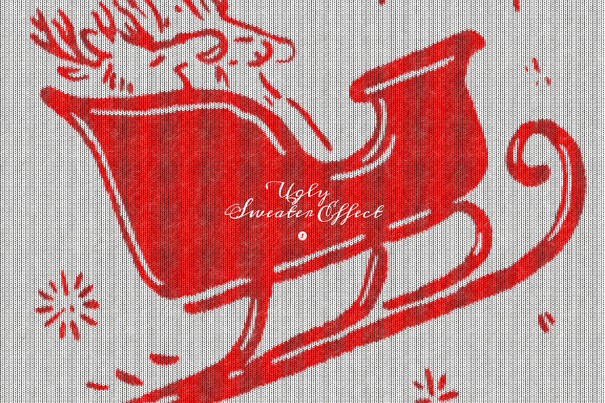 Ugly Sweater Photo Effect, a Layer Style Add-On by Freezerondigital (Photo 11 of 11)
