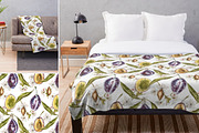 Plum in botanical style, a Food Illustration by Ann Astro (Thumbnail 5 of 11)