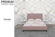 Bedding Mockups - Duvet Sheet Shams, a Product Mockup by mock-ups (Thumbnail 9 of 22)
