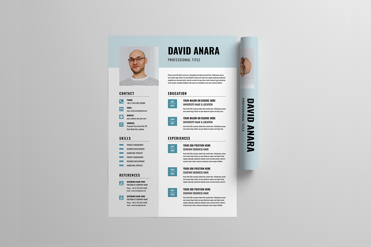 CV Resume, a Resume Template by Leaflove (Photo 4 of 5)