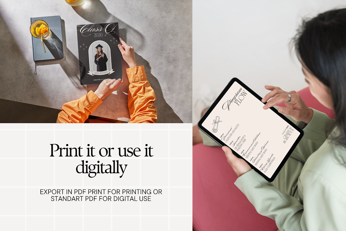 Graduation Templates Bundle, a Stationery Template by Anna Design Studio (Photo 6 of 9)