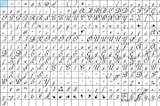 1781 La Fayette, a Script Font by GLC Foundry (Thumbnail 3 of 3)
