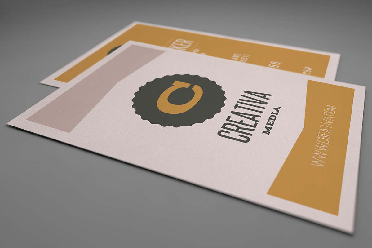Clean Business Card Template 03, a Business Card Template by MIIM (Photo 3 of 4)
