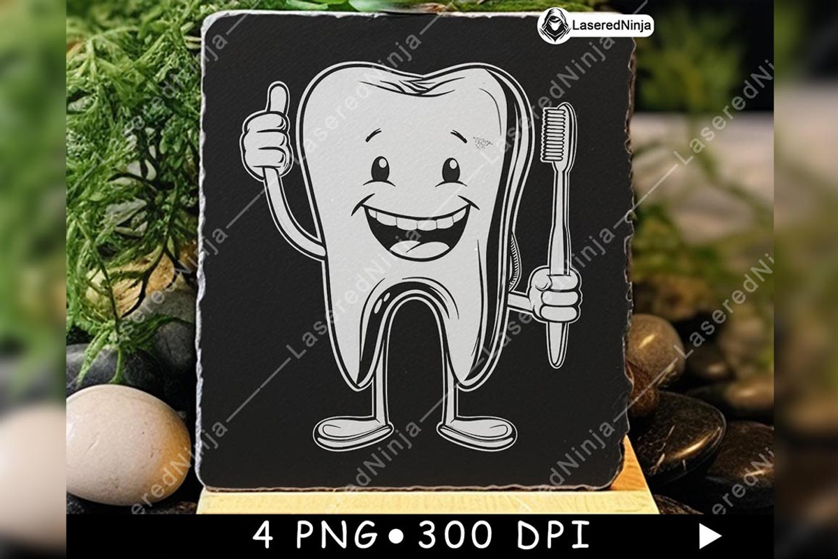Cartoon Tooth Thumbs Up Oral Bone, a Background Graphic by LaseredNinja (Photo 6 of 7)