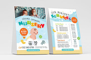 Children’s Nursery Flyer Templates, a Flyer Template by BrandPacks (Thumbnail 4 of 8)