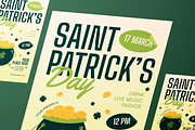 Saint Patrick's Day Flyer Set, a Flyer Template by Annora Studio (Thumbnail 5 of 6)