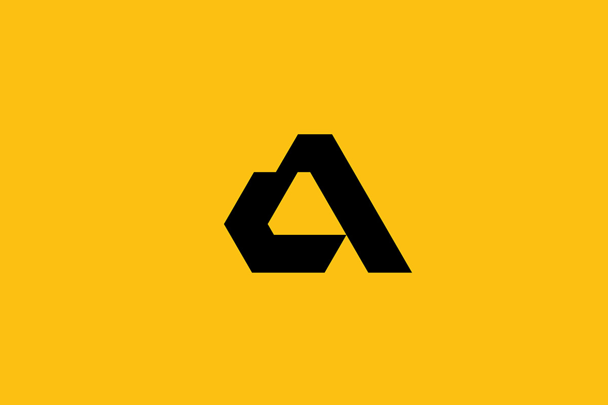 Abstract scifi modern letter A, a Graphic by boriman05