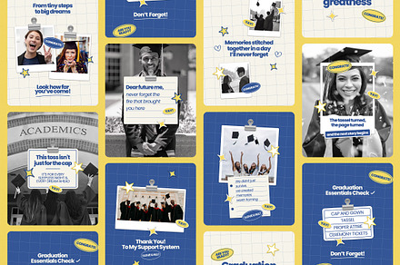 Graduation Instagram Templates