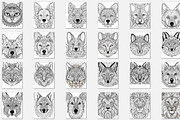 100 Animals Coloring Pages for Adult, an Animal Illustration by Blue Digital Studio (Thumbnail 7 of 7)