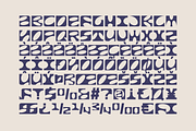 Crash Block - Artsy Display Font, a Sans Serif Font by Pandeka Studio (Thumbnail 9 of 9)