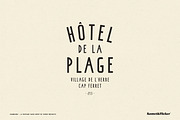 Hamburg - A Vintage Style Font, a Sans Serif Font by Komet & Flicker (Thumbnail 10 of 13)