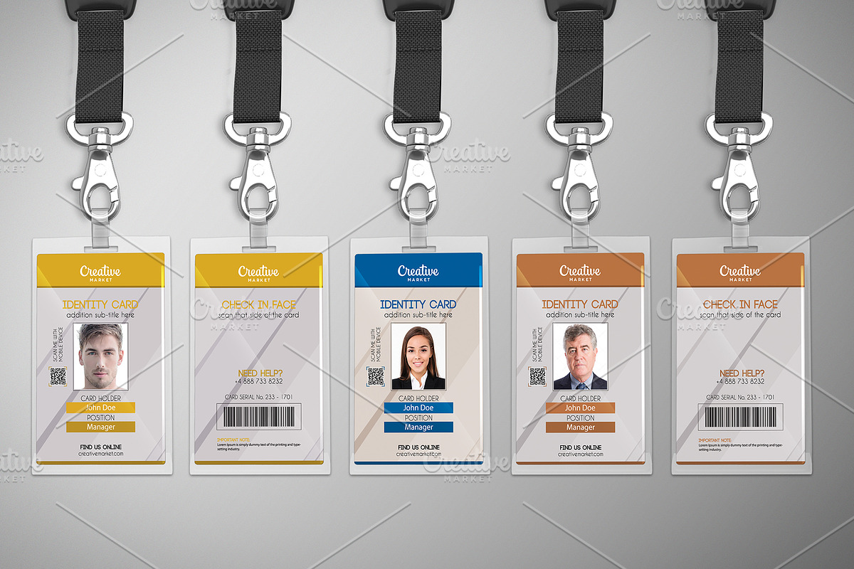 Business ID Badge 021, a Card Template by Tzochko (Photo 5 of 5)