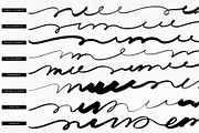 35 Lettering Brushes for Procreate, a Brush Add-On by PicByKate (Thumbnail 5 of 14)