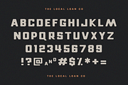 Local Loan Co - A Vintage Sans Serif, a Sans Serif Font by James Lafuente (Thumbnail 3 of 9)