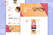 Specs E-commerce Landing Page, a Landing Page Template by Sujun Baidyaa (Thumbnail 1 of 2)