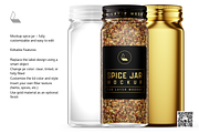 Spice Jar Mockup Fully Customizable, a Product Mockup by Karma (Thumbnail 3 of 8)