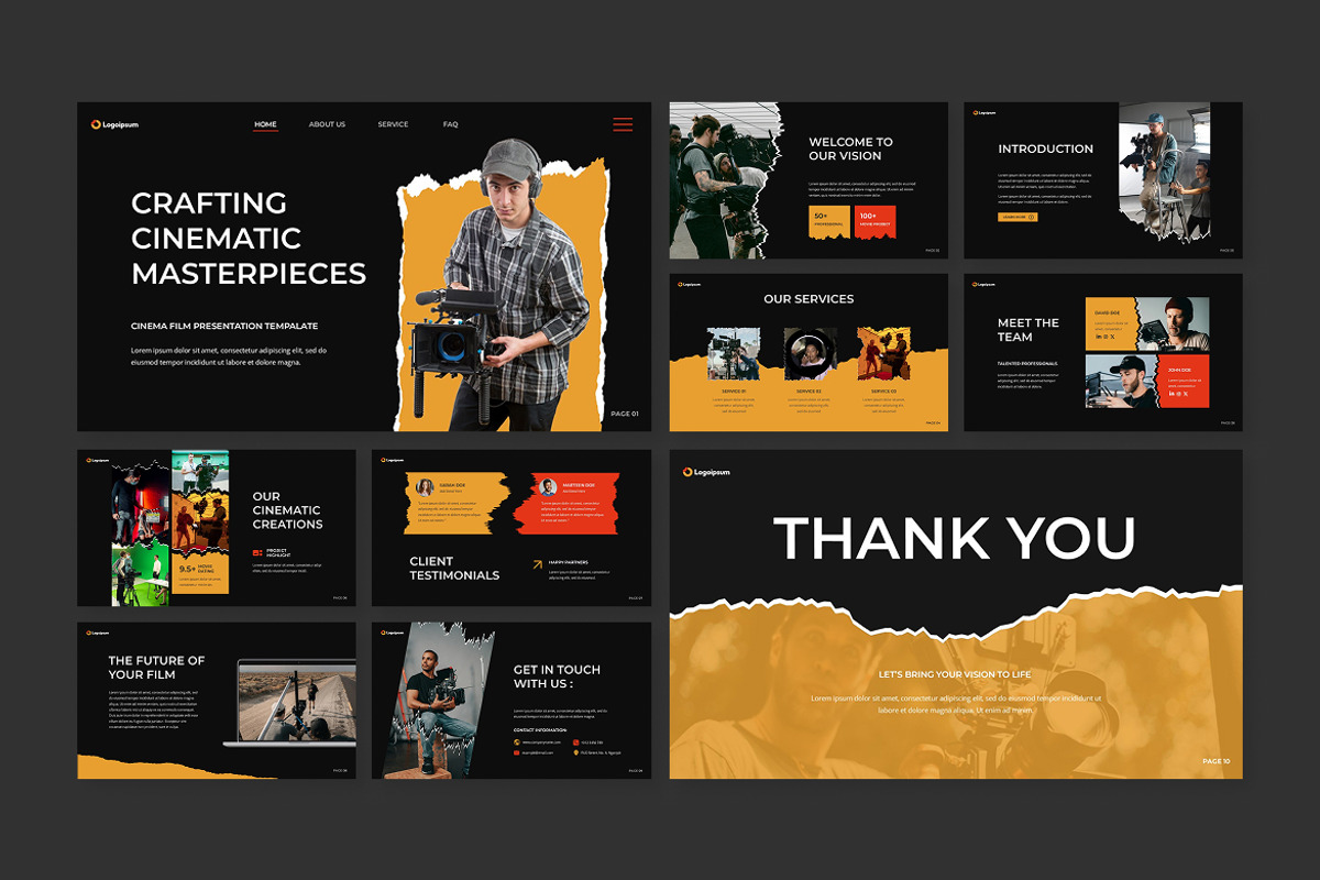 Cinema Film Proposal Keynote, a Presentation Template by Antstheme (Photo 2 of 2)