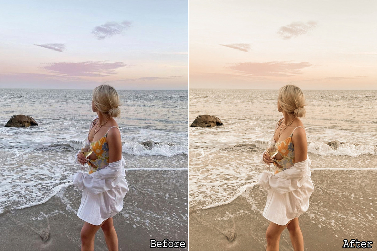 8 Beach Lightroom Presets, a Preset Add-On by Presets by Yevhen (Photo 7 of 10)