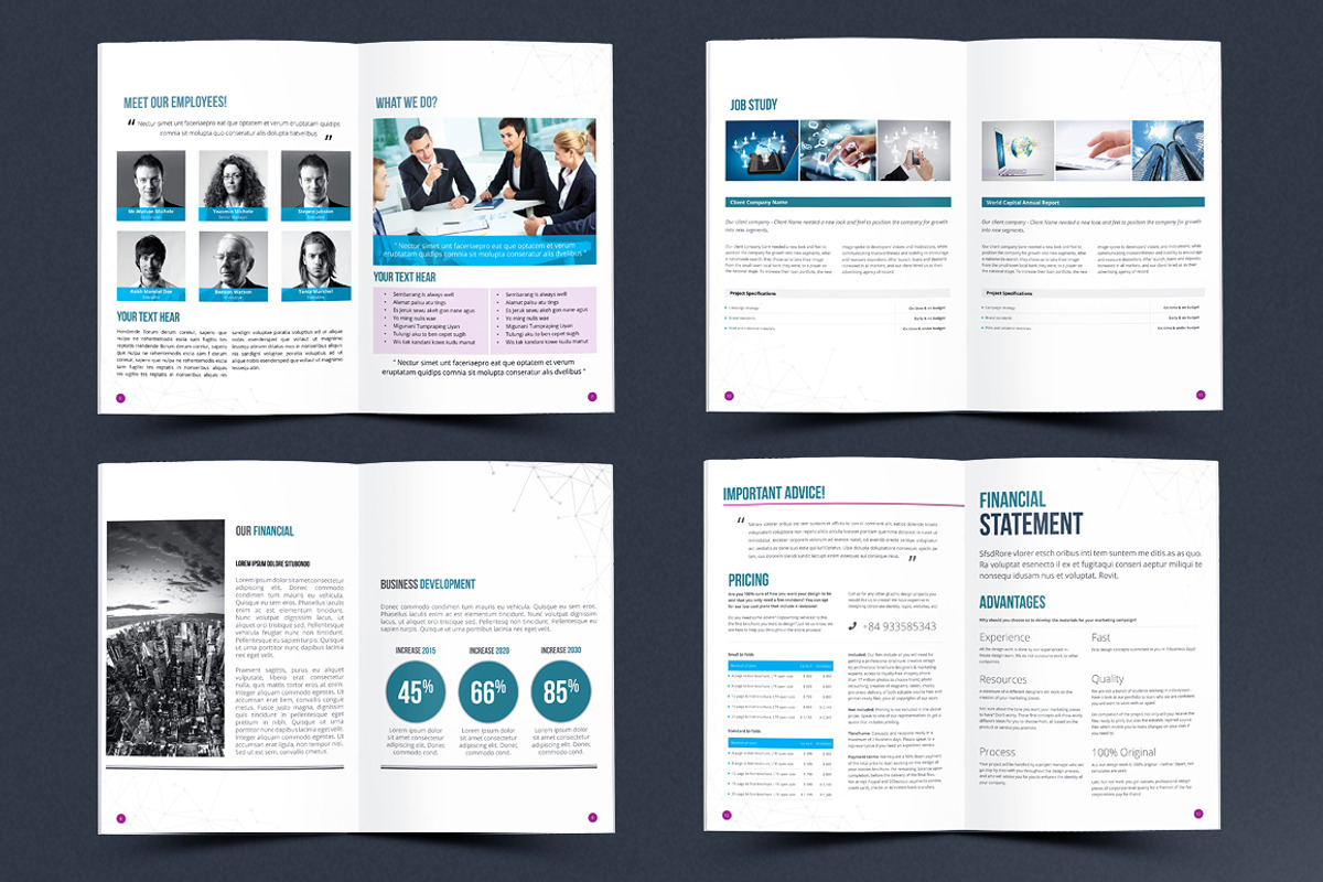 Business Brochure Template, a Brochure Template by artico (Photo 3 of 4)