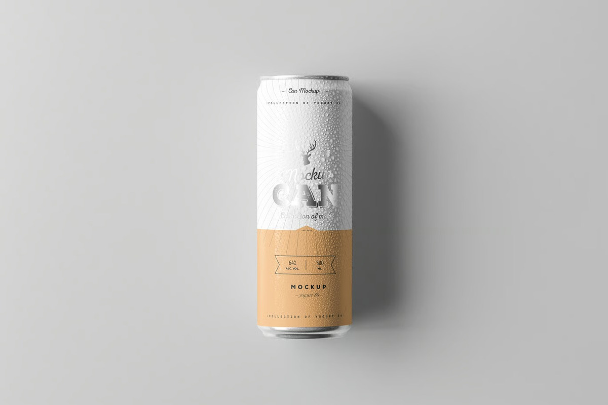 Can Mockup, an Advertising Mockup by DesignRushMarket (Photo 14 of 14)