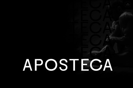 Aposteca Font, a Sans Serif Font by Design Stag
