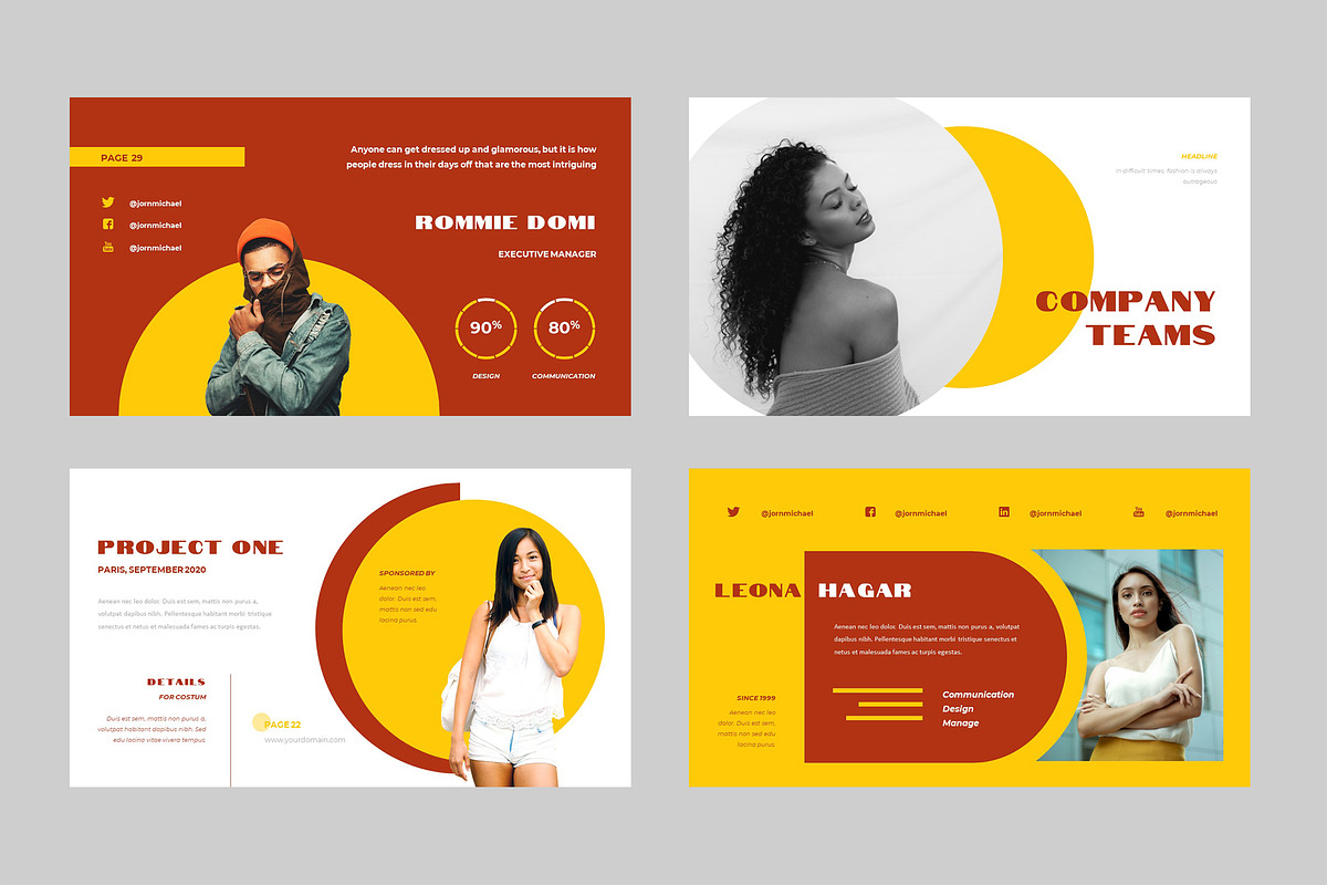 Hevana – Powerpoint Presentation, a Presentation Template by TMint Creative
