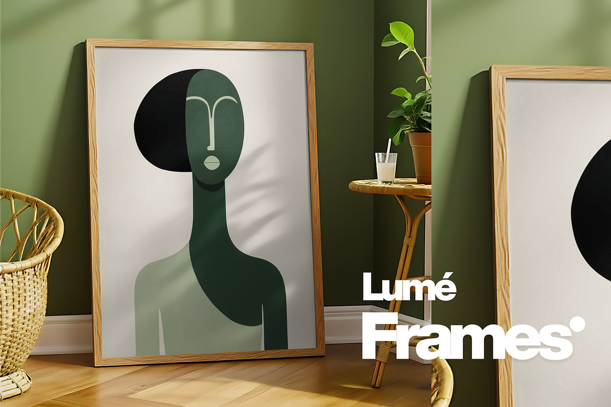 Lumé | Interior Frame Mockup Set, a Household Mockup by Dexify Studio (Photo 2 of 7)
