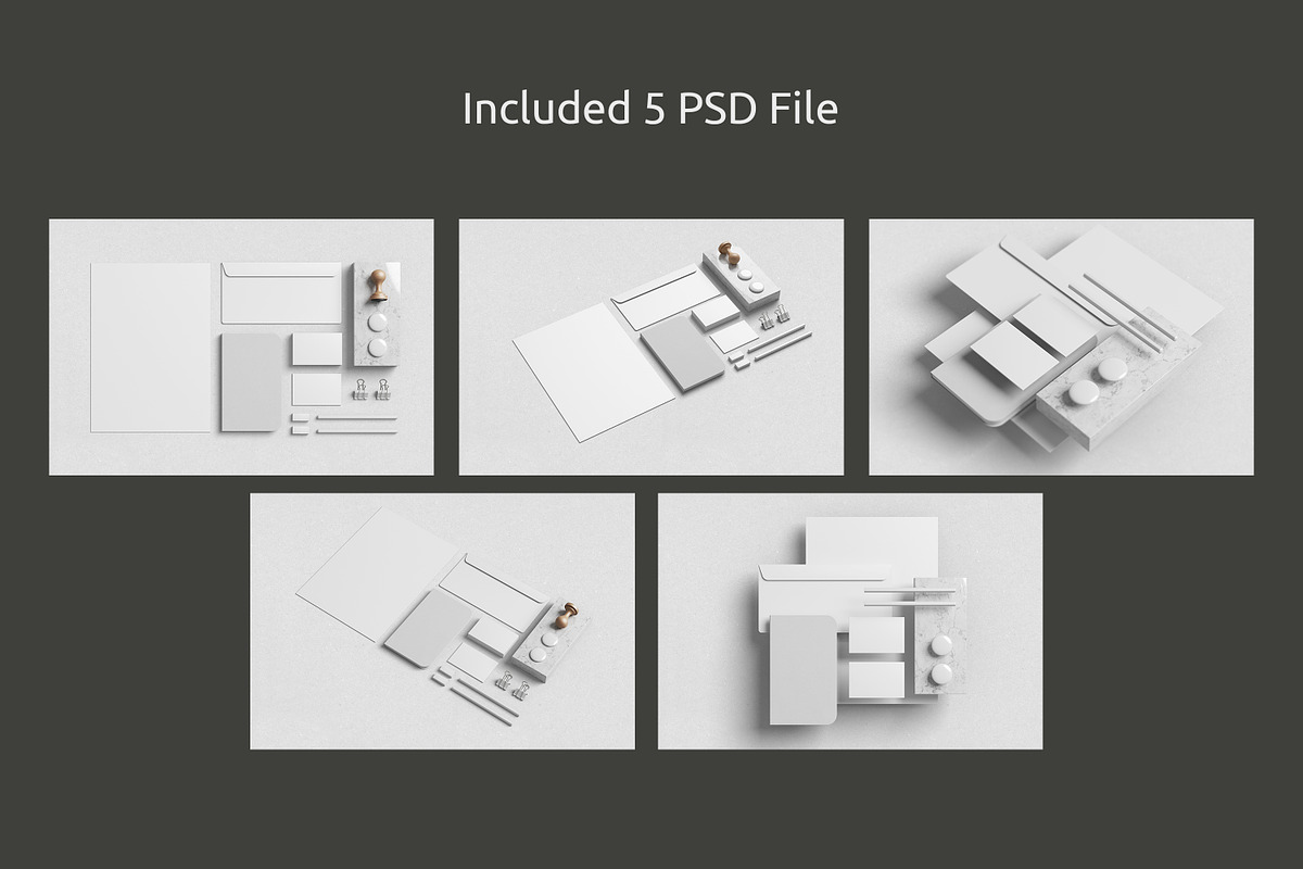 Stationery / Branding Mockup, a Books & Magazine Mockup by simuradi (Photo 10 of 10)