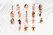 Tender Motherhood Prints Set, a Decorative Illustration by Katerina Osa (Thumbnail 9 of 9)