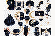 Mystical Celestial Clipart, a Person Illustration by GlamArtZhanna (Thumbnail 6 of 8)