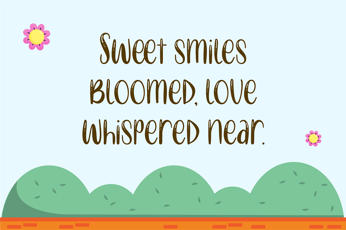 Quirky Form - Brush Fun Display, a Handwritten Font by Indotype Foundry (Photo 4 of 10)