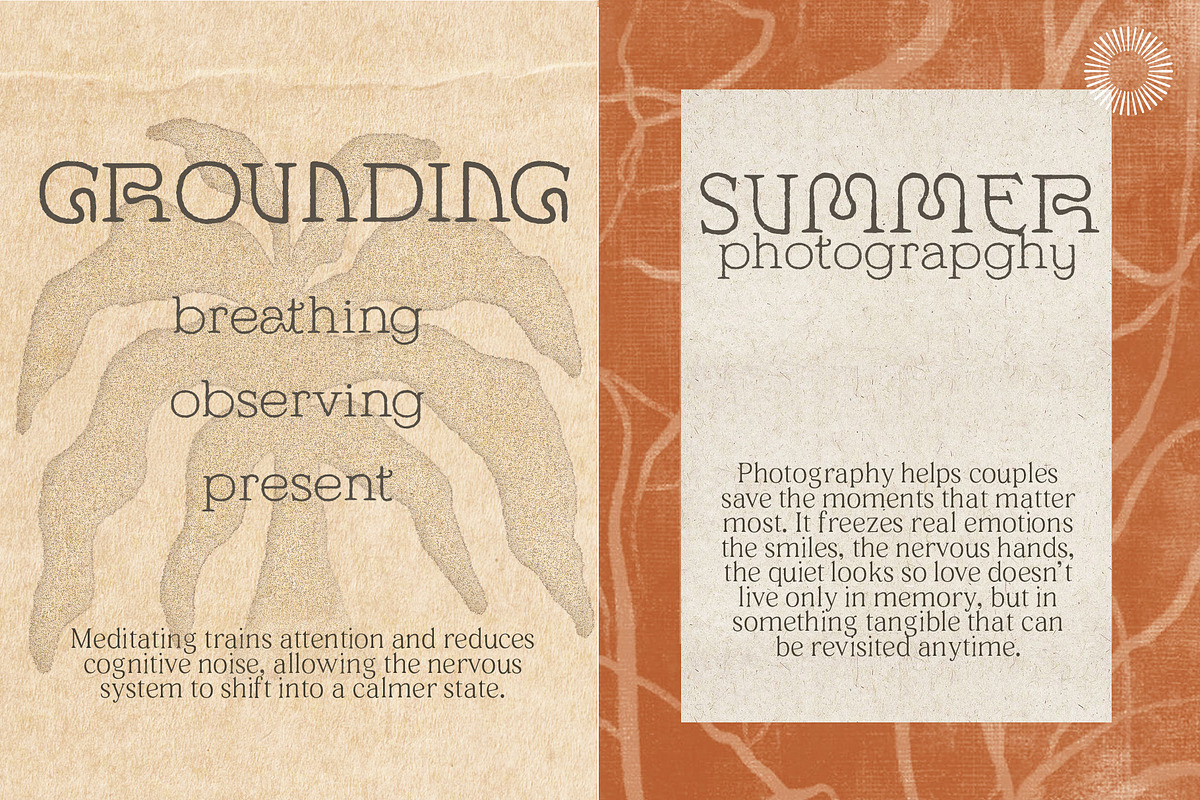 Thane Lantera - Old Press Print, a Serif Font by Setara Langit CreativeStd (Photo 9 of 14)