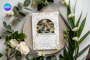 Whimsical Wildflower Graduation, an Invitation Template by MockupWizard (Thumbnail 1 of 3)