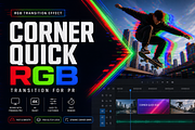 Corner Quick RGB Transition for Pr, a Plug-in Add-On by AAA Presets (Thumbnail 1 of 3)