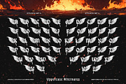Burst Hydra Font, a Blackletter Font by alit design (Thumbnail 12 of 17)